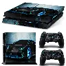 PS4 Game Console Printed PVC Film Sticker
