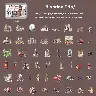 Retro Travel Notebook PET Sticker Set