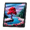 Smart Pixel LED Desktop Display Frame With Bluetooth Customization