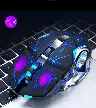 Mute Charging Wireless Mouse with 2400 DPI and 6 Keys