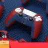 PS5 Controller Silicone Grip Cover With Enhanced Joystick Caps