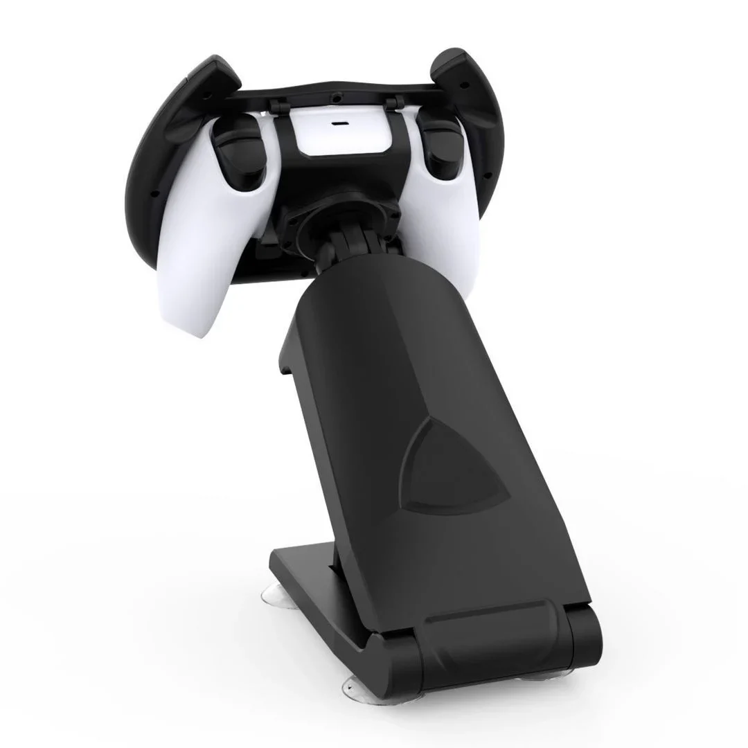 Black PS5 Controller Racing Wheel Bracket