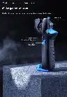 Blue Touchscreen PUBG Game Controller with Vibration