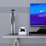 PS5 Dual Controller Charging Station with USB Power Support