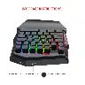 HXSJ K99 Bluetooth Mobile Gaming Keyboard and Wired Mouse Set – Black