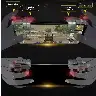 A8 Transparent Six-Finger Gaming Trigger