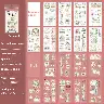 Soft House Time Decorative Journal Sticker Set