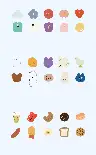 DIY Journal Sticker Sheets – Geometry, Fruits & Vegetables, or Planet Themes