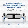 Telescopic Bluetooth Wireless Game Controller with Six-Axis Vibration