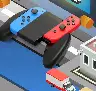 Detachable Switch Handle Charging Dock with Type-C Cable