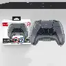 Transparent Gray Hard Case for Game Controllers