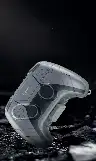 Transparent Gray Hard Case for Game Controllers