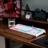 Premium Wooden Desk Support Pad For Keyboard And Mouse