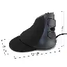 Ergonomic Vertical USB Mouse For Comfortable Desktop Control