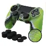 PS4 Silicone Controller Cover with 8 Thumb Grip Caps
