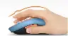 Blue Rechargeable Wireless Voice Input Mouse with 7 Keys