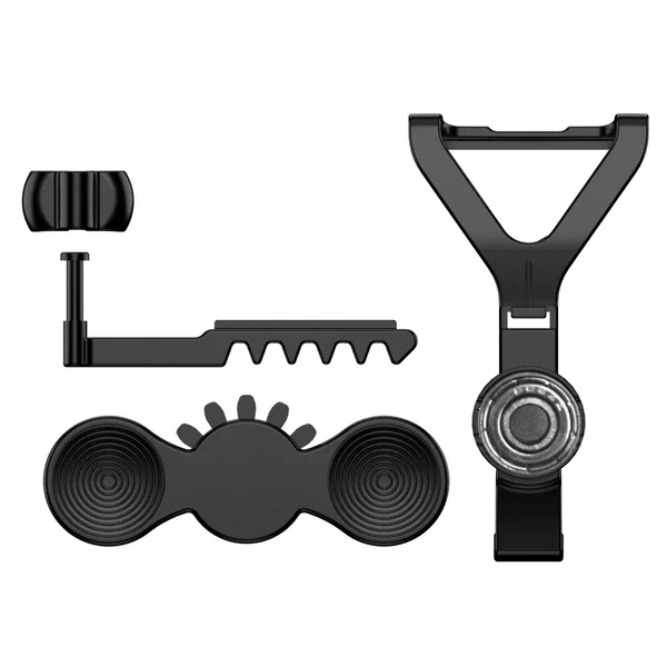 Black Steering Wheel Assist Handle for Mobile Racing Games