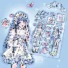 Self-Adhesive Journal Sticker Sheet