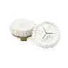 White Competitive Thumb Rocker Cap