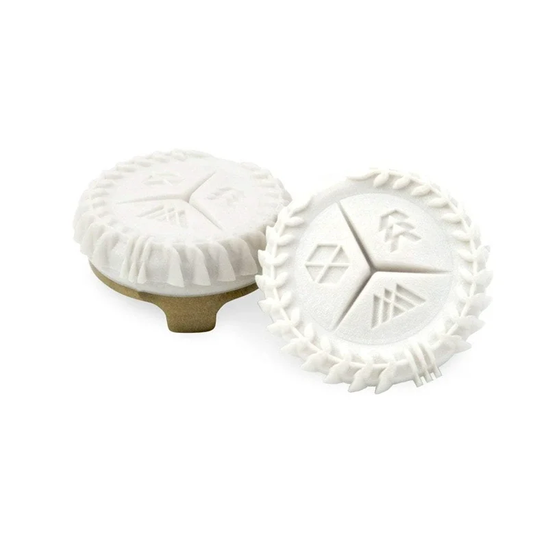 White Competitive Thumb Rocker Cap