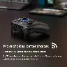 Black Bluetooth Gaming Controller for Switch, PC and Smartphone