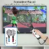 Interactive Tennis Racket Controller Set for Nintendo Switch Gaming