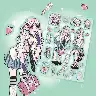 Self-Adhesive Journal Sticker Sheet