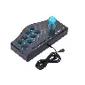 USB Blue Arcade Fighting Game Joystick