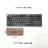 Premium Wooden Desk Support Pad For Keyboard And Mouse