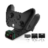 Dual Charging Dock with Ni-MH Battery Packs for Xbox Controllers