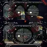 Black Mechanical Chicken Button Gamepad