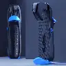Blue Touchscreen PUBG Game Controller with Vibration