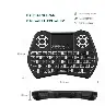 Mini 2.4G Wireless Keyboard with Touchpad and RGB Backlight