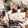 Literary Excerpt Journal Decoration Sticker Sheets