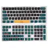 Mars Green PBT Mechanical Keyboard Keycap Set 126 Keys
