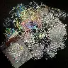 Transparent Butterfly and Magic World Laser Sticker Packs