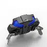 Wired PS4 Slim and Pro Gamepad Back Extension Button