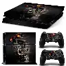 PS4 Game Console Printed PVC Film Sticker
