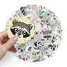 Cute Coati Waterproof Sticker Pack – 50 Pieces