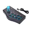 USB Blue Arcade Fighting Game Joystick