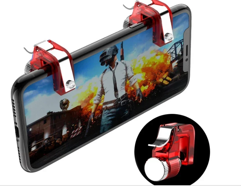 R11 Mobile Gaming Trigger Button Gamepad for Full-Screen Smartphones