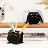 Acrylic Desktop Organizer With Gaming Controller Display Stand