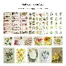 Retro Vintage Decorative Sticker Collection – 166-Piece Set