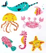 Cartoon Resin Diamond Refrigerator Magnet Sticker Craft Set