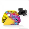 Compact Gamepad Organizer Stand With Battery Storage Design