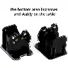 Acrylic Desktop Organizer With Gaming Controller Display Stand