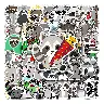 Cute Coati Waterproof Sticker Pack – 50 Pieces