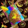 Transparent Butterfly and Magic World Laser Sticker Packs
