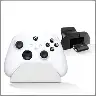 Compact Gamepad Organizer Stand With Battery Storage Design