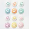 Cute Silicone Joystick Cap Cover For Nintendo Switch Gaming Accessories